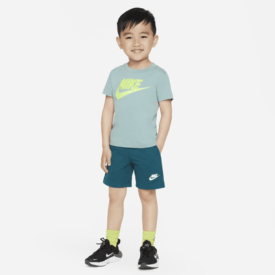 NIKE ナイキ Tee SHORT PANTS SETUP【L】 Amazon.com: Nike Boy`s Dri-Fit T-Shirt & Shorts 2 Piece Set